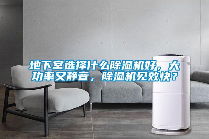 地下室選擇什么除濕機好，大功率又靜音，除濕機見效快？
