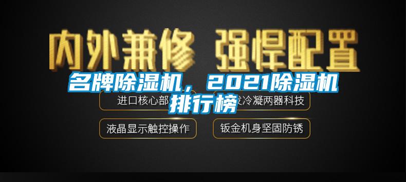 名牌除濕機，2021除濕機排行榜