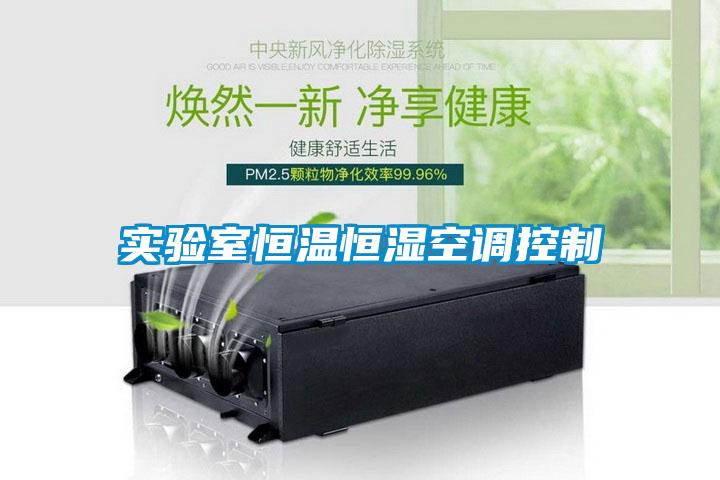 實驗室恒溫恒濕空調(diào)控制