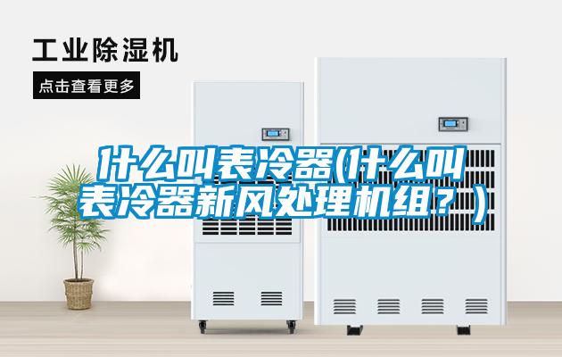 什么叫表冷器(什么叫表冷器新風(fēng)處理機(jī)組？)