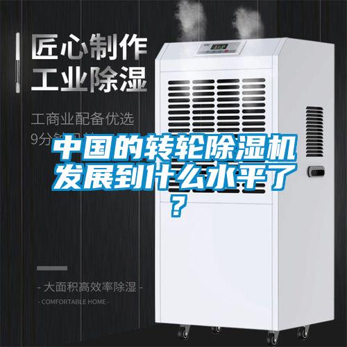 中國的轉(zhuǎn)輪除濕機(jī)發(fā)展到什么水平了？