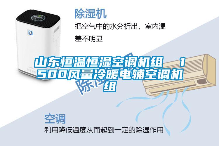 山東恒溫恒濕空調(diào)機(jī)組  1500風(fēng)量冷暖電輔空調(diào)機(jī)組