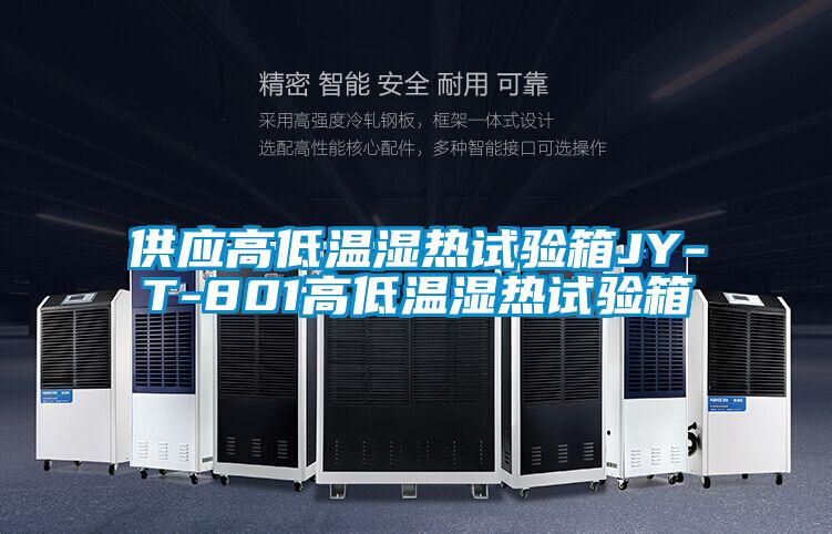 供應(yīng)高低溫濕熱試驗(yàn)箱JY-T-801高低溫濕熱試驗(yàn)箱