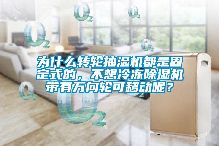 為什么轉(zhuǎn)輪抽濕機(jī)都是固定式的，不想冷凍除濕機(jī)帶有萬向輪可移動(dòng)呢？