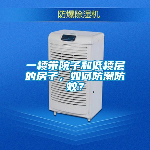 一樓帶院子和低樓層的房子，如何防潮防蚊？