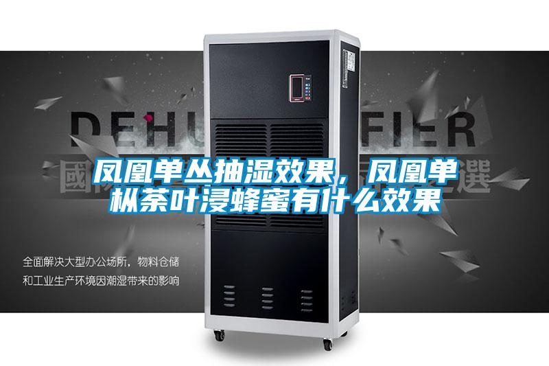 鳳凰單叢抽濕效果，鳳凰單樅荼葉浸蜂蜜有什么效果