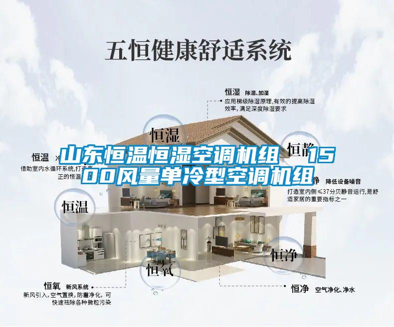 山東恒溫恒濕空調(diào)機組  1500風(fēng)量單冷型空調(diào)機組