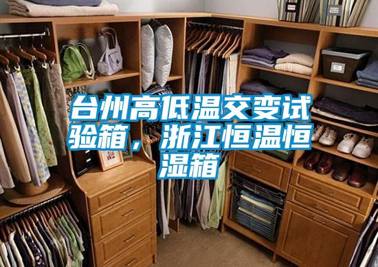 臺州高低溫交變試驗箱，浙江恒溫恒濕箱