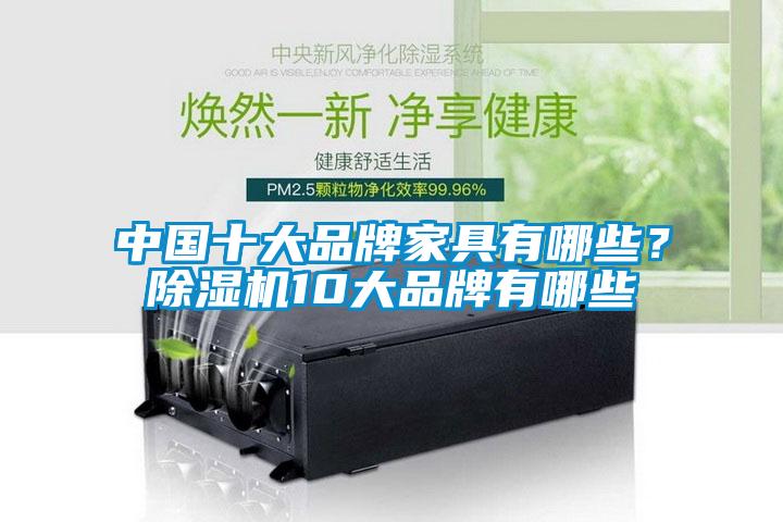 中國十大品牌家具有哪些？除濕機(jī)10大品牌有哪些