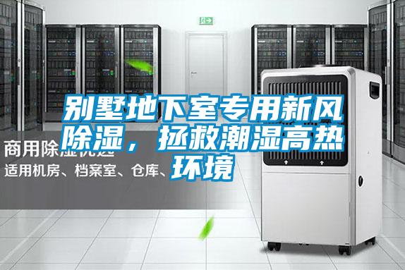 別墅地下室專用新風(fēng)除濕，拯救潮濕高熱環(huán)境