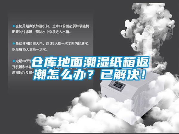倉庫地面潮濕紙箱返潮怎么辦？已解決！
