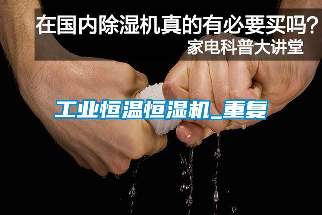 工業(yè)恒溫恒濕機_重復(fù)