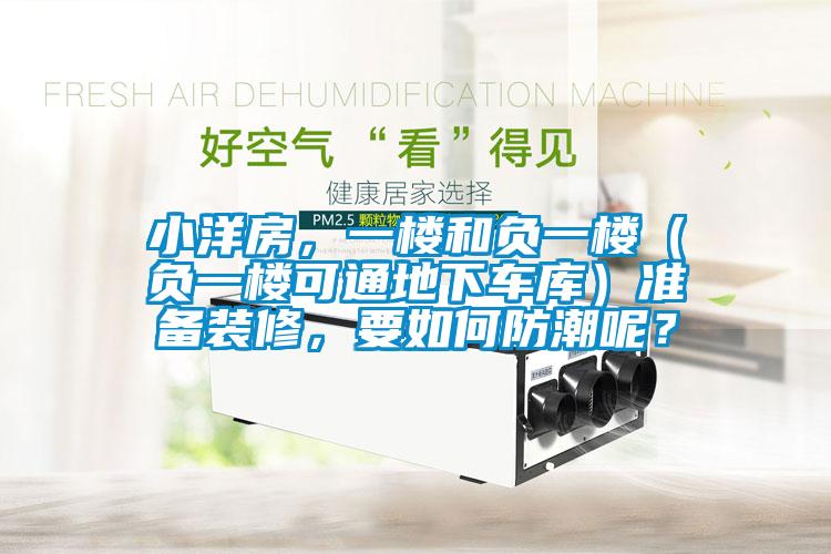 小洋房，一樓和負(fù)一樓（負(fù)一樓可通地下車庫）準(zhǔn)備裝修，要如何防潮呢？