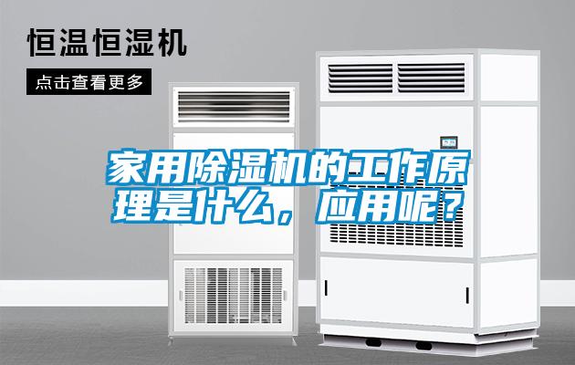 家用除濕機(jī)的工作原理是什么，應(yīng)用呢？