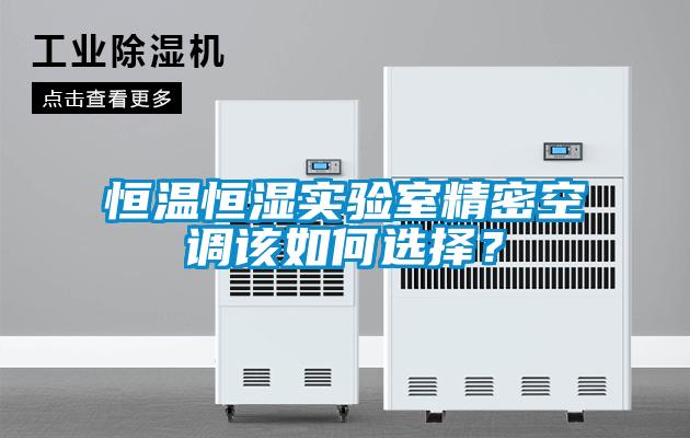恒溫恒濕實(shí)驗(yàn)室精密空調(diào)該如何選擇？