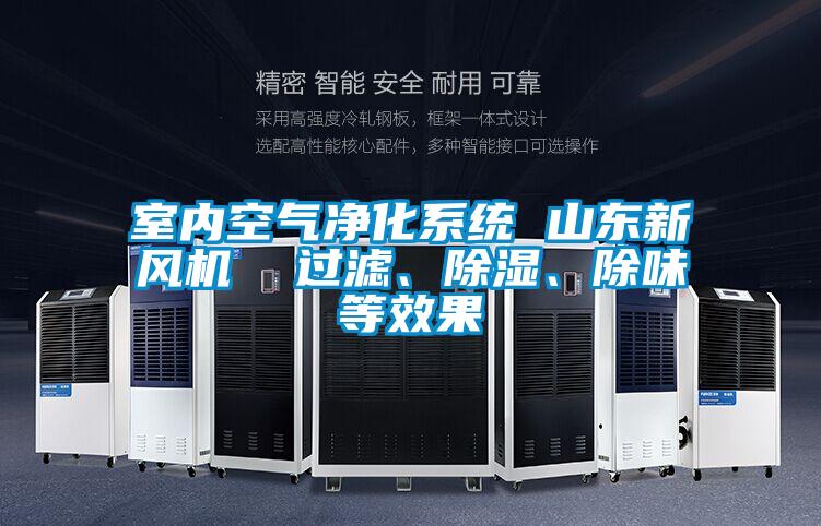 室內(nèi)空氣凈化系統(tǒng) 山東新風(fēng)機(jī)  過濾、除濕、除味等效果