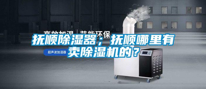 撫順除濕器；撫順哪里有賣除濕機的？