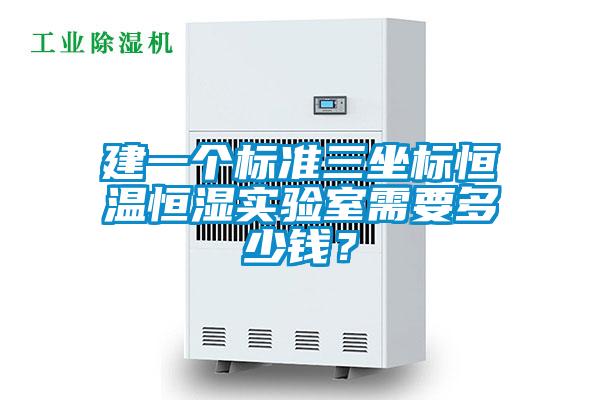 建一個標準三坐標恒溫恒濕實驗室需要多少錢？