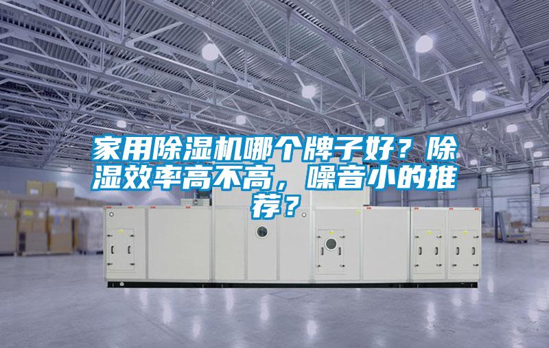 家用除濕機(jī)哪個(gè)牌子好？除濕效率高不高，噪音小的推薦？