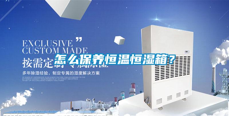 怎么保養(yǎng)恒溫恒濕箱？