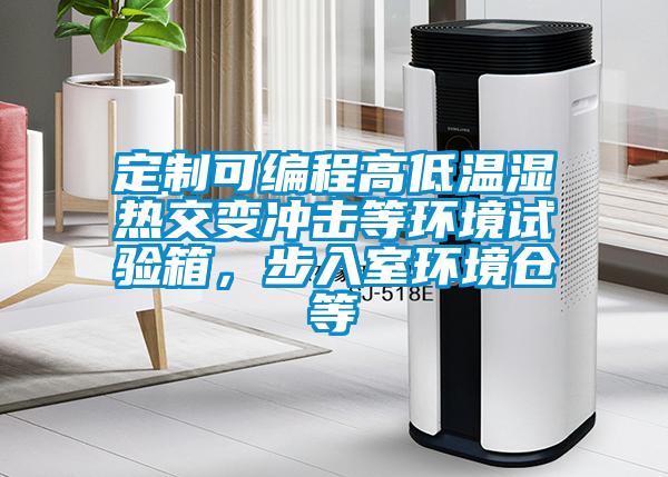 定制可編程高低溫濕熱交變沖擊等環(huán)境試驗(yàn)箱，步入室環(huán)境倉等