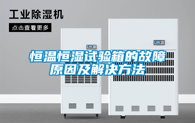 恒溫恒濕試驗(yàn)箱的故障原因及解決方法