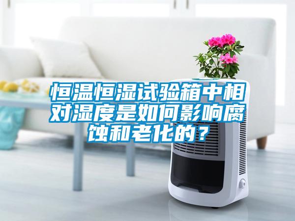 恒溫恒濕試驗箱中相對濕度是如何影響腐蝕和老化的？