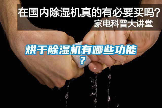 烘干除濕機有哪些功能？