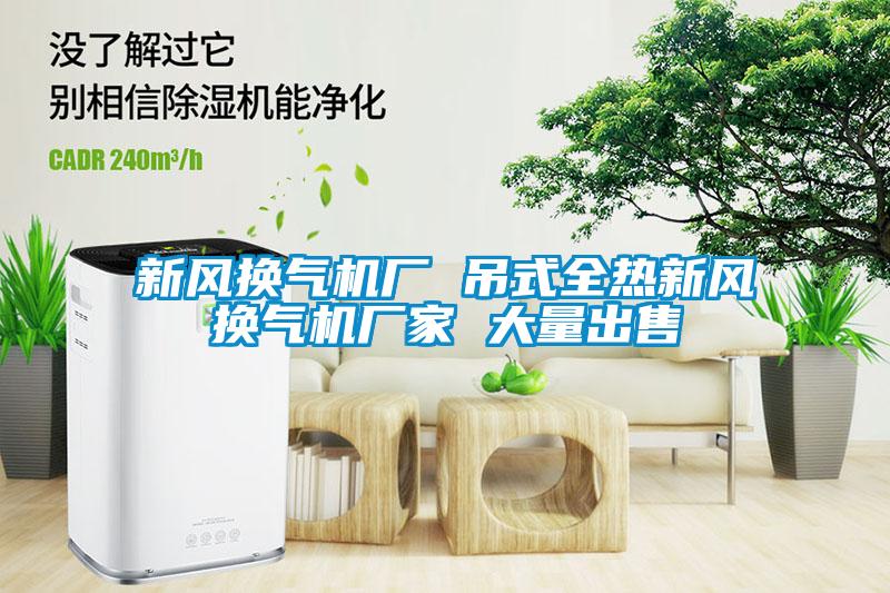 新風(fēng)換氣機廠 吊式全熱新風(fēng)換氣機廠家 大量出售