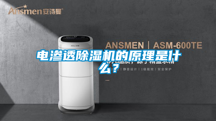 電滲透除濕機(jī)的原理是什么？