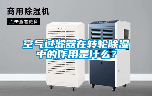 空氣過濾器在轉(zhuǎn)輪除濕中的作用是什么？