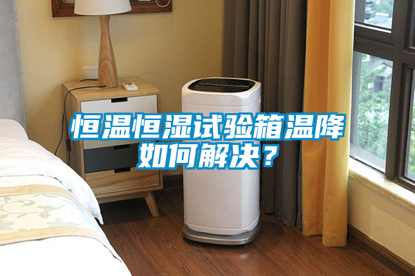 恒溫恒濕試驗(yàn)箱溫降如何解決？