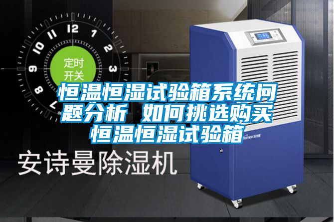 恒溫恒濕試驗(yàn)箱系統(tǒng)問(wèn)題分析 如何挑選購(gòu)買(mǎi)恒溫恒濕試驗(yàn)箱