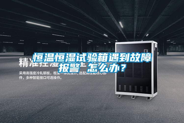 恒溫恒濕試驗(yàn)箱遇到故障報(bào)警 怎么辦？