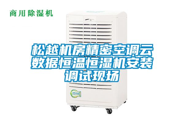 松越機房精密空調(diào)云數(shù)據(jù)恒溫恒濕機安裝調(diào)試現(xiàn)場