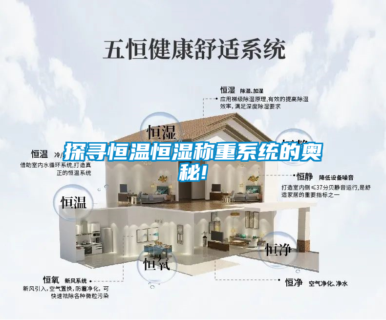 探尋恒溫恒濕稱(chēng)重系統(tǒng)的奧秘!