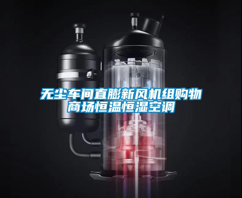 無塵車間直膨新風(fēng)機(jī)組購物商場(chǎng)恒溫恒濕空調(diào)