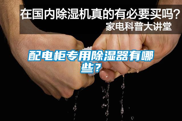 配電柜專用除濕器有哪些？