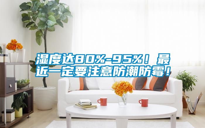濕度達(dá)80%-95%！最近一定要注意防潮防霉！
