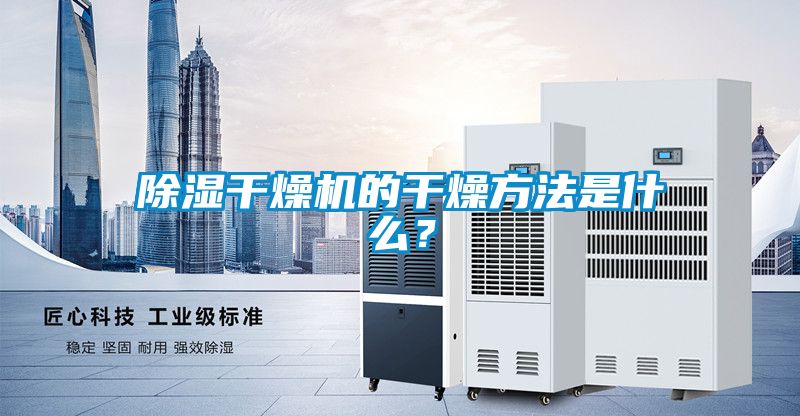 除濕干燥機(jī)的干燥方法是什么？