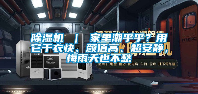 除濕機 ｜ 家里潮乎乎？用它干衣快、顏值高、超安靜，梅雨天也不愁