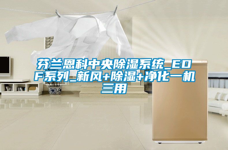 芬蘭恩科中央除濕系統(tǒng)_EDF系列_新風(fēng)+除濕+凈化一機三用