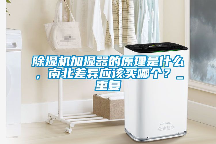 除濕機(jī)加濕器的原理是什么，南北差異應(yīng)該買哪個？_重復(fù)