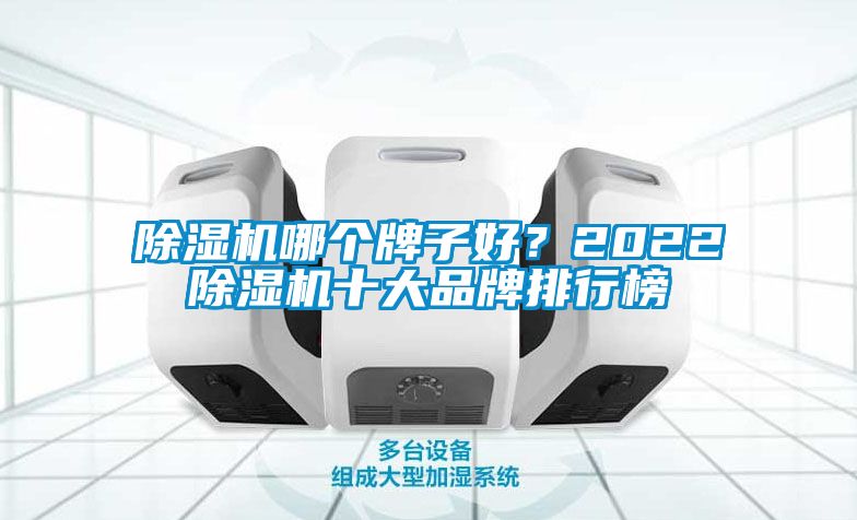 除濕機哪個牌子好？2022除濕機十大品牌排行榜