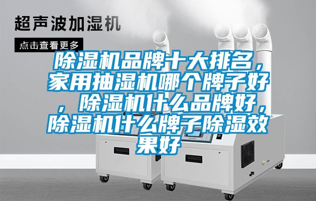 除濕機(jī)品牌十大排名，家用抽濕機(jī)哪個(gè)牌子好，除濕機(jī)什么品牌好，除濕機(jī)什么牌子除濕效果好