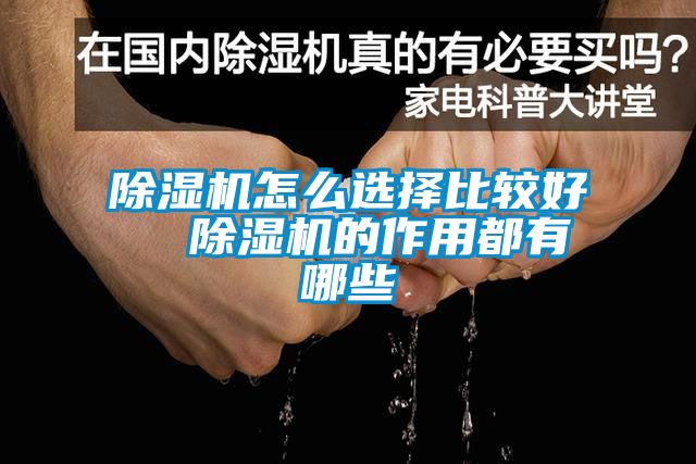除濕機(jī)怎么選擇比較好  除濕機(jī)的作用都有哪些