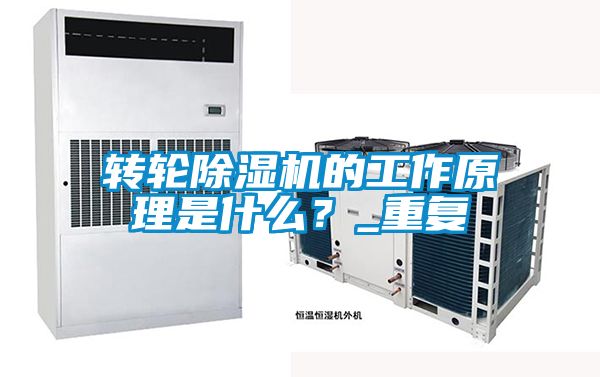 轉(zhuǎn)輪除濕機的工作原理是什么？_重復(fù)