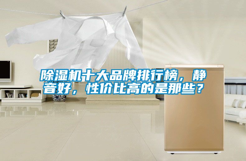 除濕機十大品牌排行榜，靜音好，性價比高的是那些？