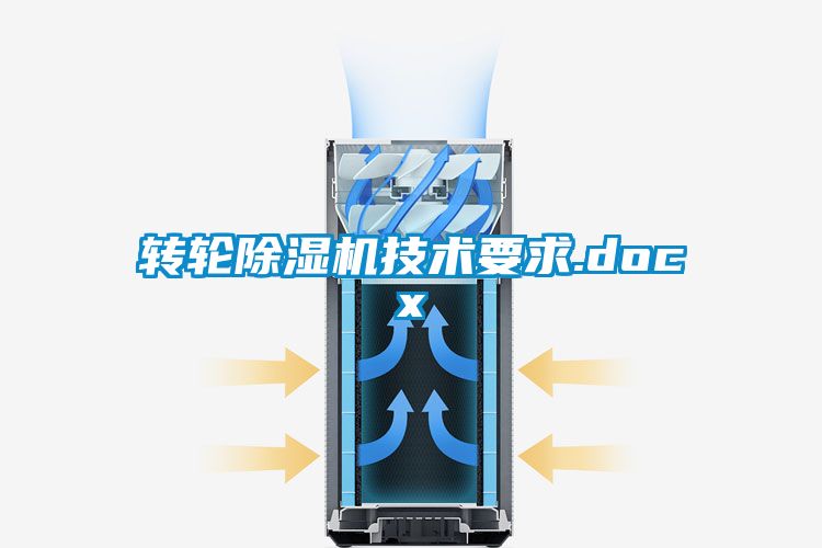 轉(zhuǎn)輪除濕機技術要求.docx