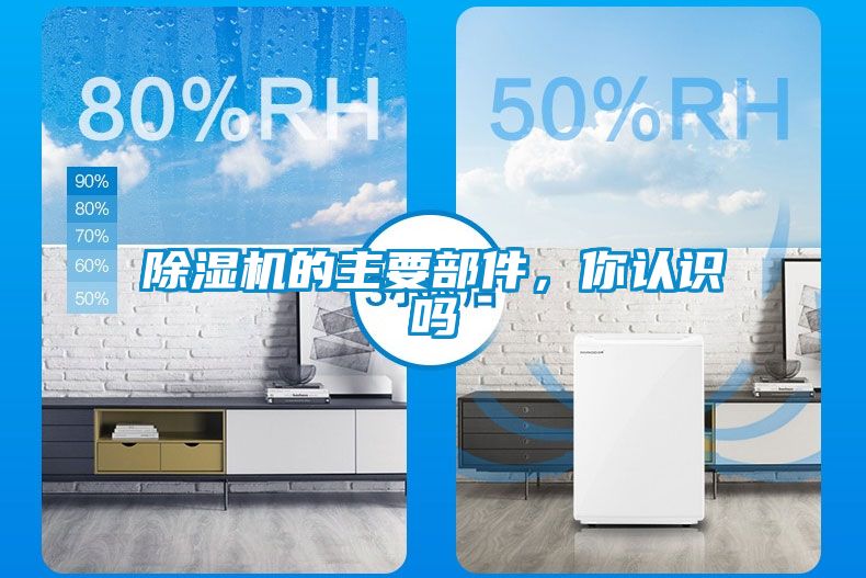 除濕機的主要部件，你認識嗎